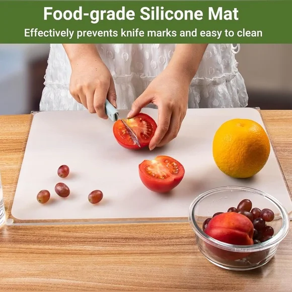 New! Unused! Acrylic Cutting Board for Kitchen Counter - Clear Cutting Board fo